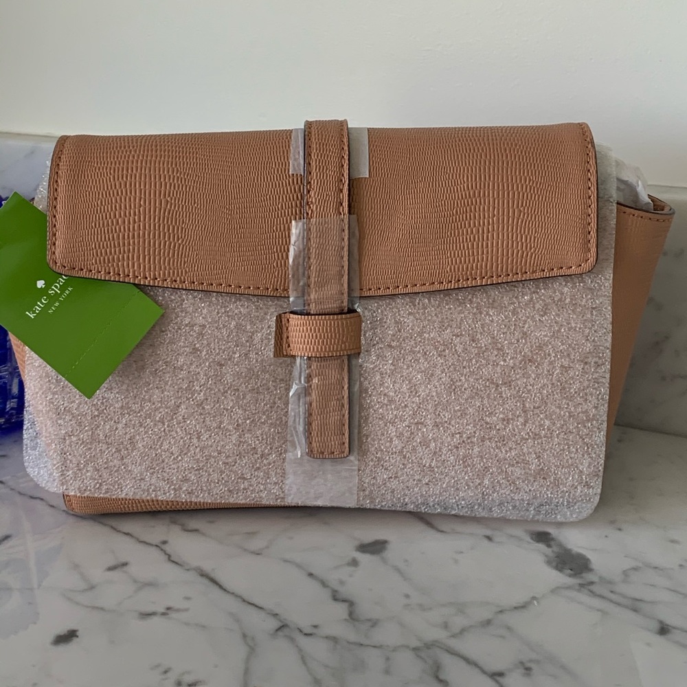 Kate Spade “Emmy” blush Leather Crossbody